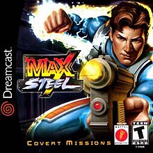 Pochette Max Steel : Covert Missions version Dreamcast