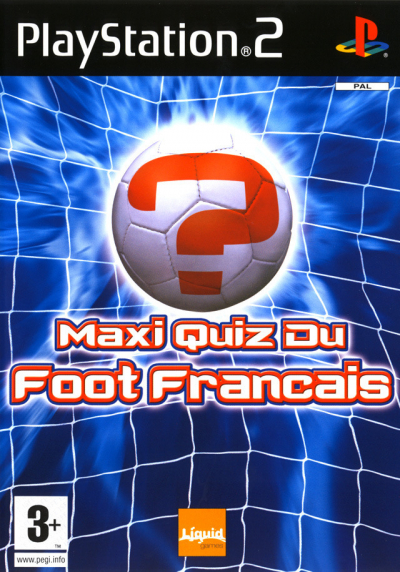 Pochette Maxi Quiz du Foot Francais version PlayStation 2