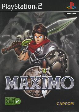 Pochette Maximo version PlayStation 2