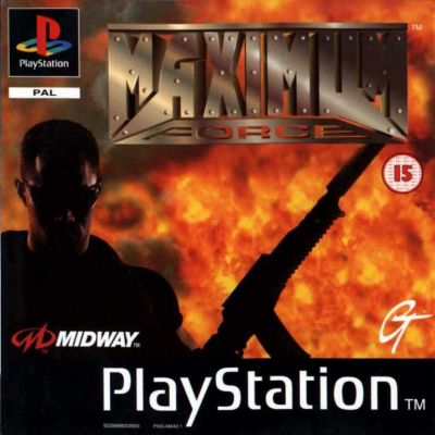 Pochette Maximum Force version PlayStation
