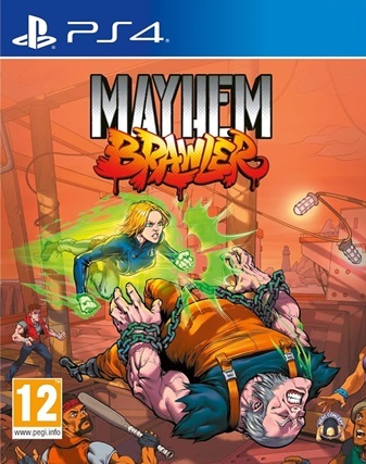 Pochette Mayhem Brawler version PlayStation 4