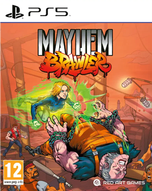 Pochette Mayhem Brawler version PlayStation 5