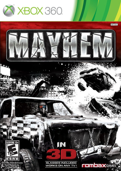 Pochette Mayhem version Xbox 360