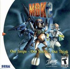 Pochette MDK 2 version Dreamcast