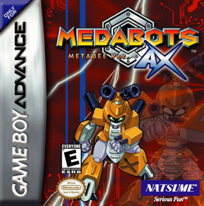 Pochette Medabots Type AX : Metabee version GameBoy Advance
