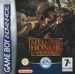 Pochette Medal of Honor : Espionnage version GameBoy Advance