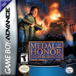 Pochette Medal of Honor : Resistance version GameBoy Advance