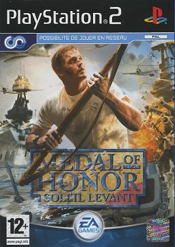 Pochette Medal of Honor : Soleil Levant version PlayStation 2