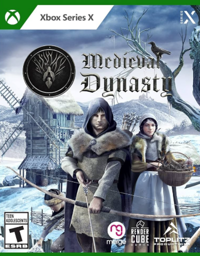 Pochette Medieval Dynasty version Xbox Series X/S