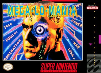 Pochette Mega lo Mania version Super Nintendo