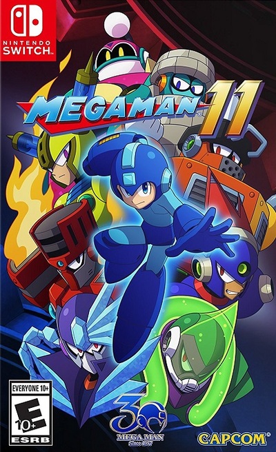 Pochette Mega Man 11 version Switch