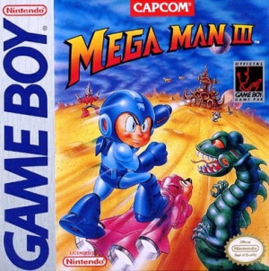 Pochette Mega Man 3 version GameBoy/Color