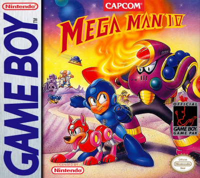 Pochette Mega Man 4 version GameBoy/Color
