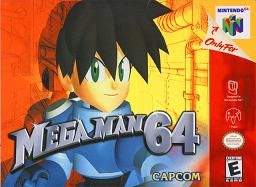 Pochette Mega Man 64 version Nintendo 64