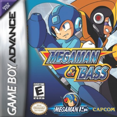 Pochette Mega Man & Bass version GameBoy Advance