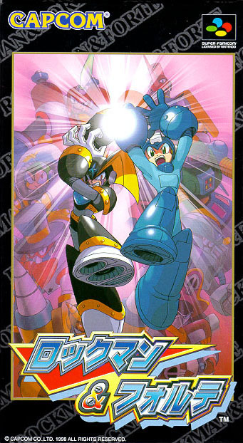 Pochette Mega Man & Bass version Super Nintendo