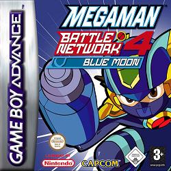 Pochette Mega Man Battle Network 4 Blue Moon version GameBoy Advance