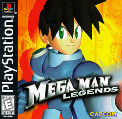 Pochette Mega Man Legends version PlayStation