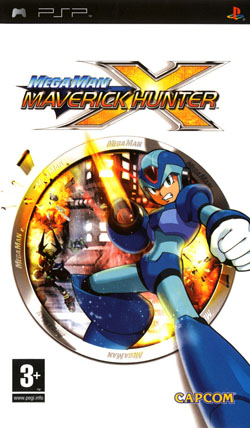 Pochette Mega Man Maverick Hunter X version PSP