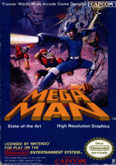 Pochette Mega Man version Wii