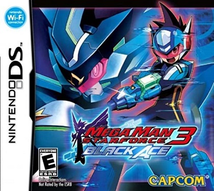 Pochette Mega Man Star Force 3 Black Ace version DS