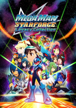 Pochette Mega Man Star Force Legacy Collection version PlayStation 5