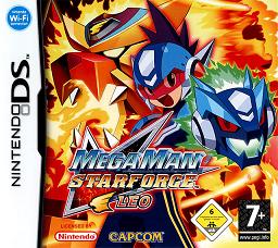 Pochette Mega Man Starforce Fire Leo version DS