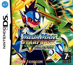 Pochette Mega Man Starforce Green Dragon version DS