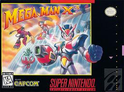 Pochette Mega Man X3 version Super Nintendo
