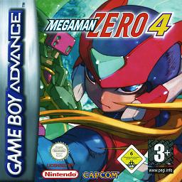 Pochette Mega Man Zero 4 version GameBoy Advance