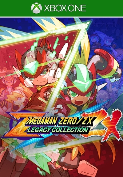 Pochette Mega Man Zero / ZX Legacy Collection version Xbox One