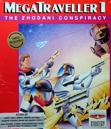 Pochette MegaTraveller 1 : The Zhodani Conspiracy version Atari ST