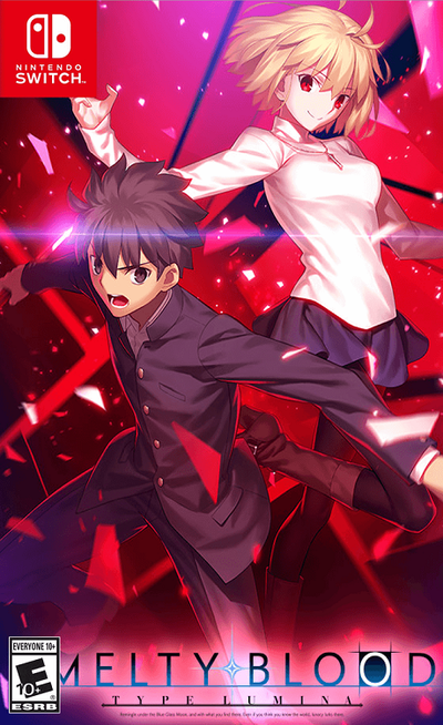 Pochette Melty Blood : Type Lumina version Switch