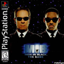 Pochette Men in Black version PlayStation