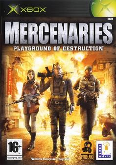 Pochette Mercenaries version Xbox