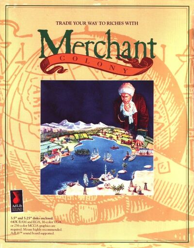 Pochette Merchant Colony version PC Windows