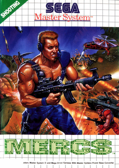 Pochette Mercs version Master System