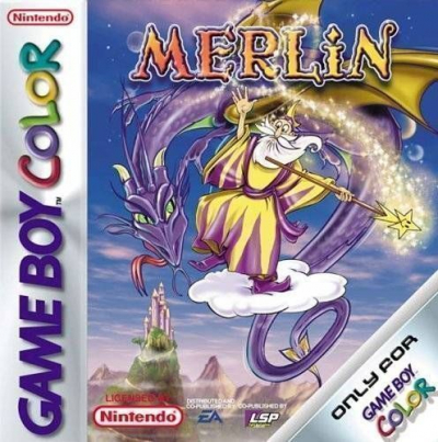 Pochette Merlin version GameBoy/Color