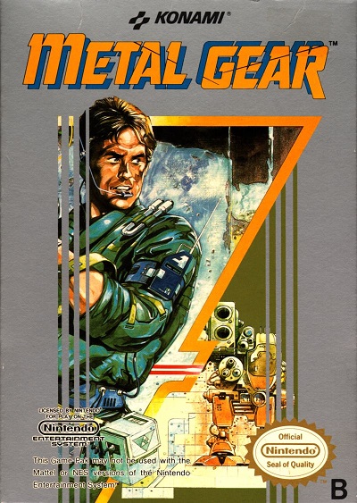Pochette Metal Gear version NES