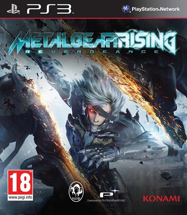 Pochette Metal Gear Rising : Revengeance version PlayStation 3