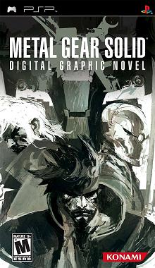 Pochette Metal Gear Solid 2 : Bande Dessinée version PSP