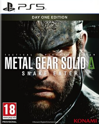 Pochette Metal Gear Solid Delta : Snake Eater version PlayStation 5