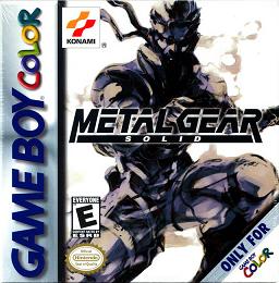 Pochette Metal Gear Solid : Ghost Babel version GameBoy/Color
