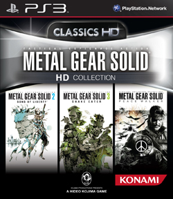 Pochette Metal Gear Solid HD Collection version PlayStation 3