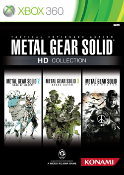 Pochette Metal Gear Solid HD Collection version Xbox 360