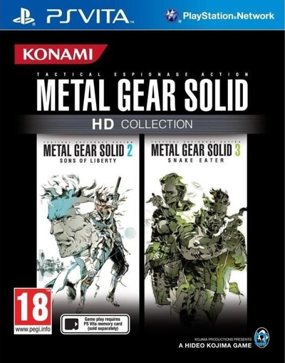 Pochette Metal Gear Solid HD Collection version PSVita
