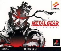 Pochette Metal Gear Solid Integral version PlayStation