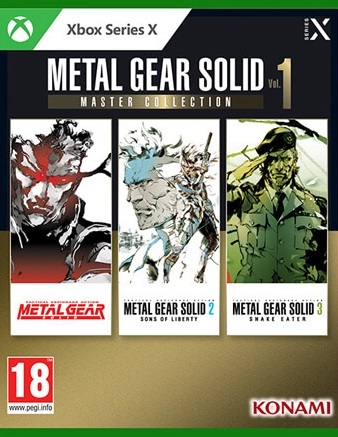 Pochette Metal Gear Solid : Master Collection Vol. 1 version Xbox Series X/S