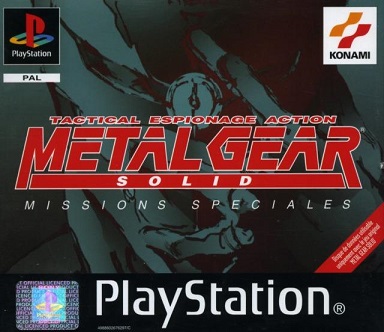 Pochette Metal Gear Solid : Missions Spéciales version PlayStation