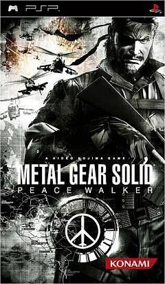 Pochette Metal Gear Solid : Peace Walker version PSP